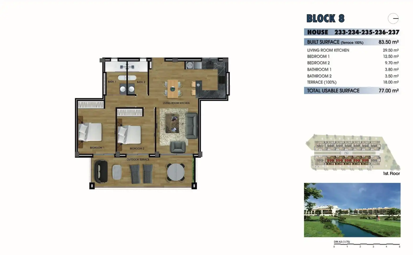 Appartement compact avec piscine à vendre à Las Lomas de Rame - Bahía Bella, imagen 19