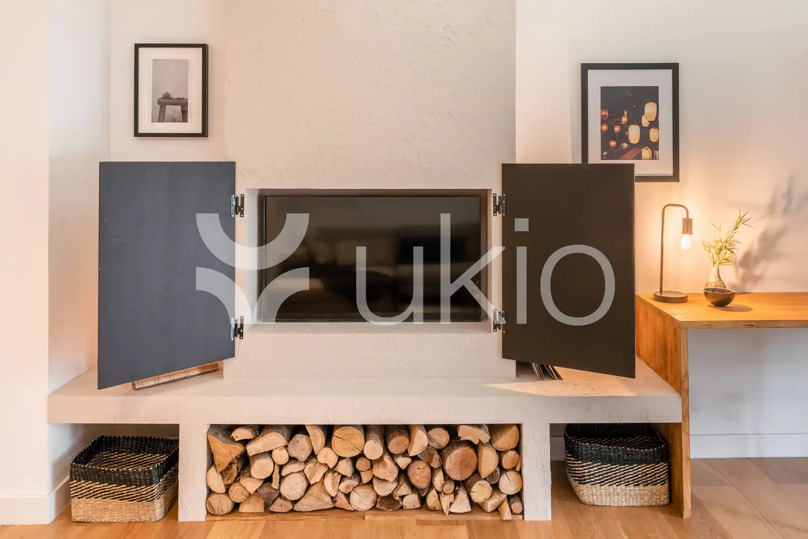 Sala de estar de Apartamento de alquiler en Madrid con Aire acondicionado, Calefacción y Amueblado
