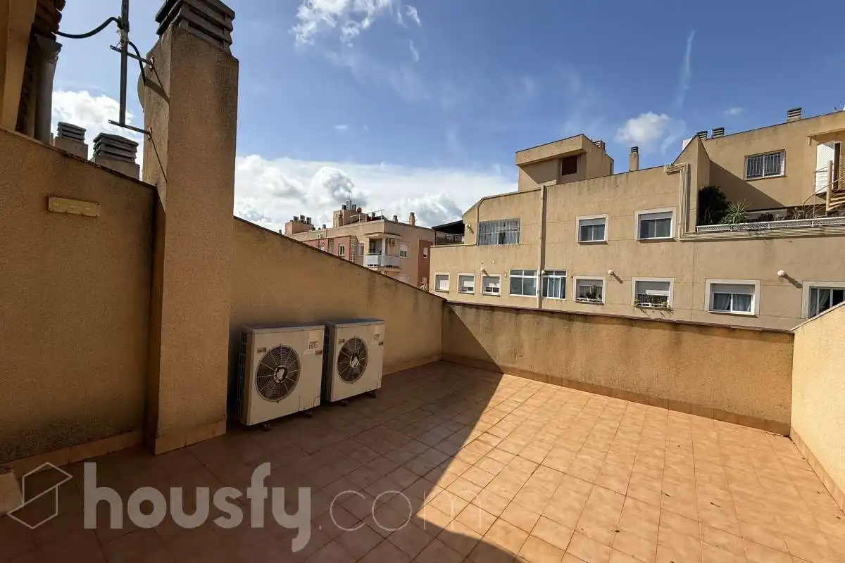 Terrace of Houses for rent in Murcia  with Air Conditioner, Heating and Terrace