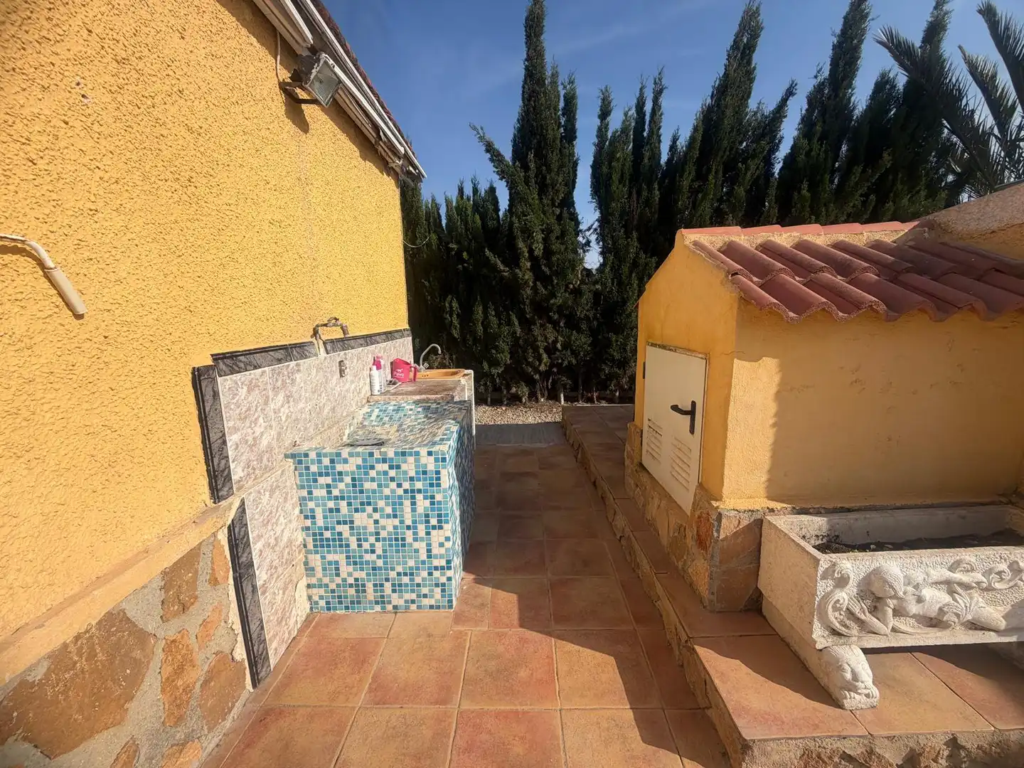Terrassa de Casa o xalet en venda en Elche / Elx amb Aire condicionat, Jardí privat i Terrassa