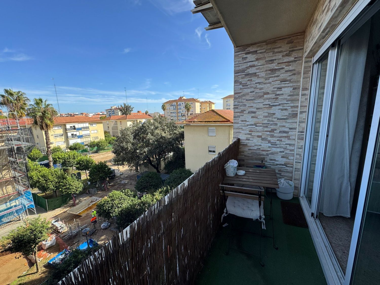Balcony of Flat for sale in  Sevilla Capital  with Air Conditioner and Terrace