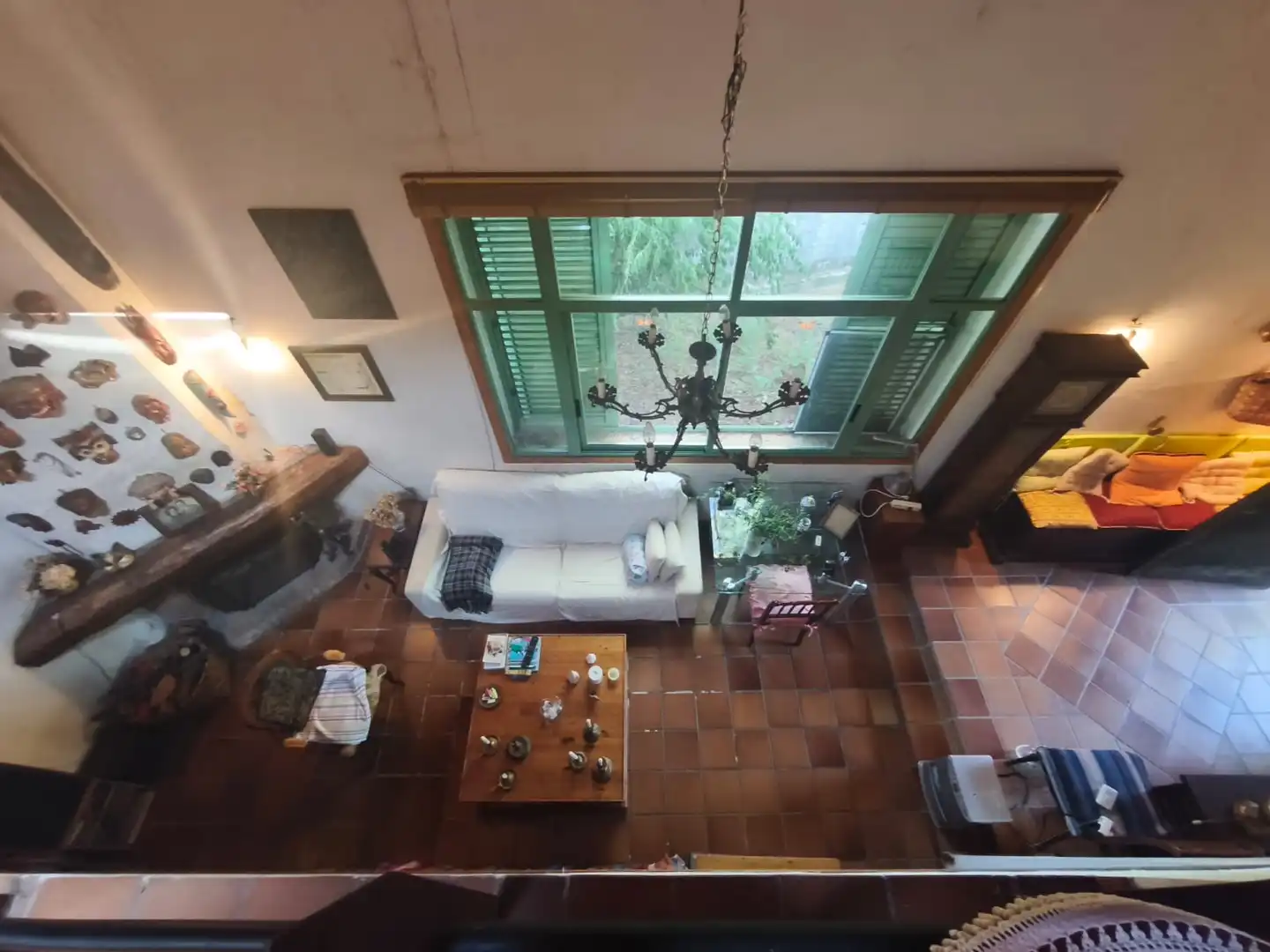 Living room of Houses for sale in Vilamarín  with Private garden, Furnished and Oven