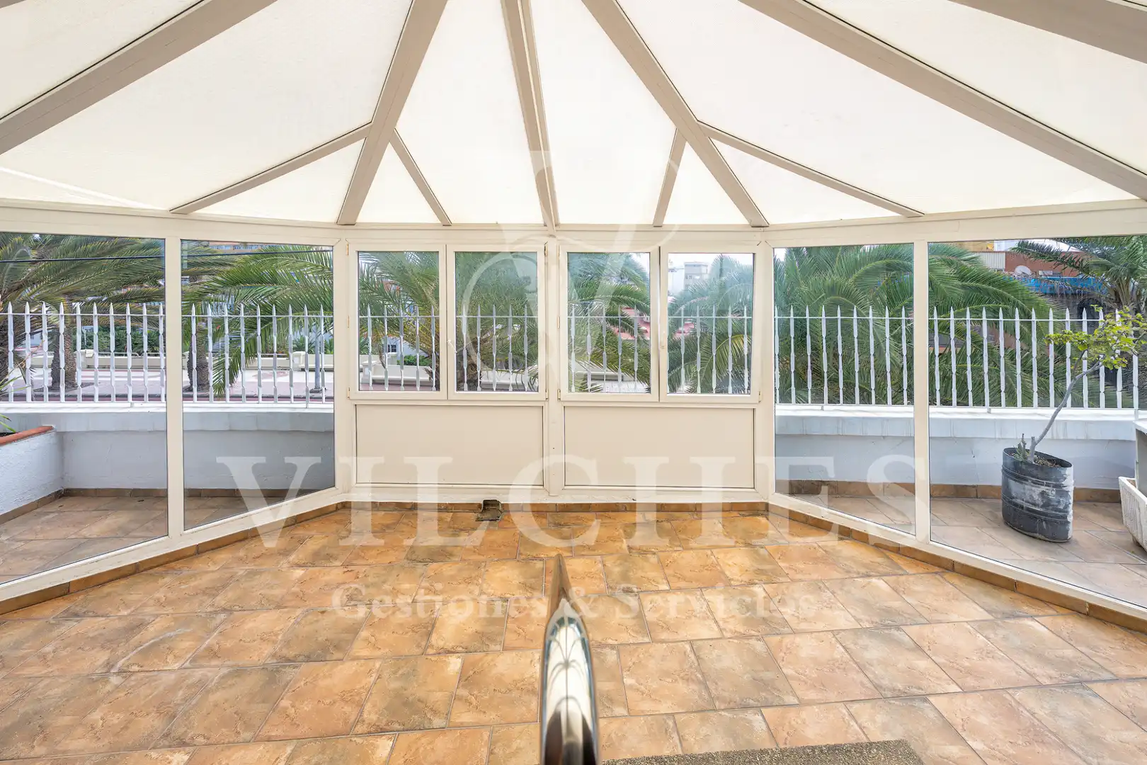 Terraza de Dúplex en venta en Las Palmas de Gran Canaria con Jardín privado, Parquet y Terraza