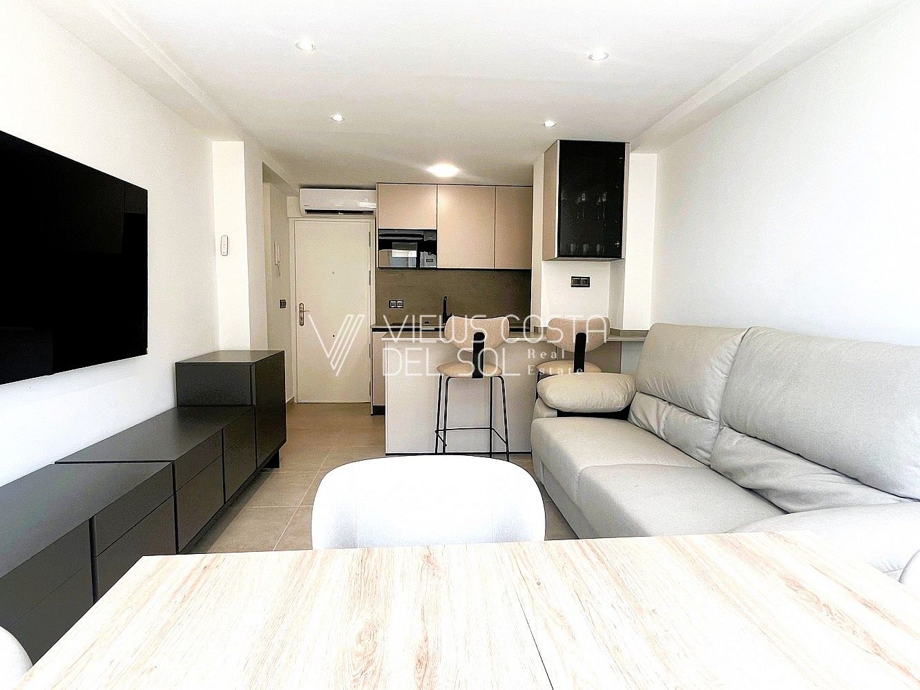 Living room of Apartment to rent in Algarrobo  with Swimming Pool, Furnished and Pets allowed