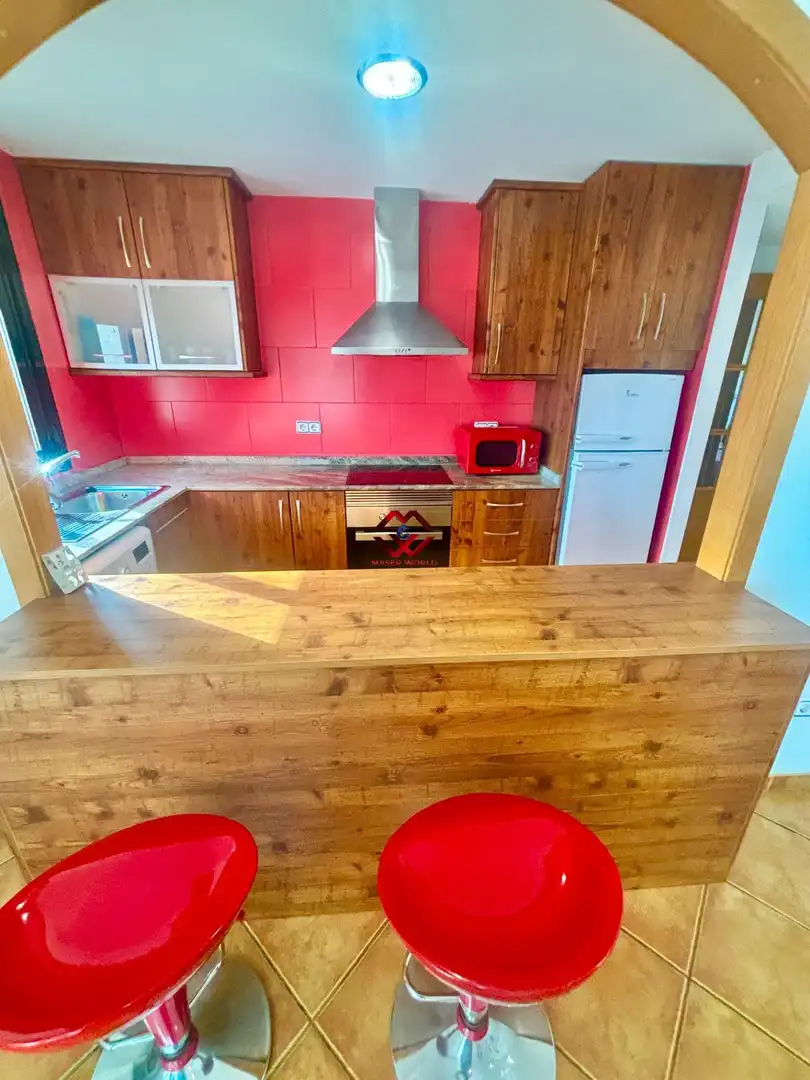 Kitchen of Apartments for sale in San Javier  with Air Conditioner, Storage room and Furnished