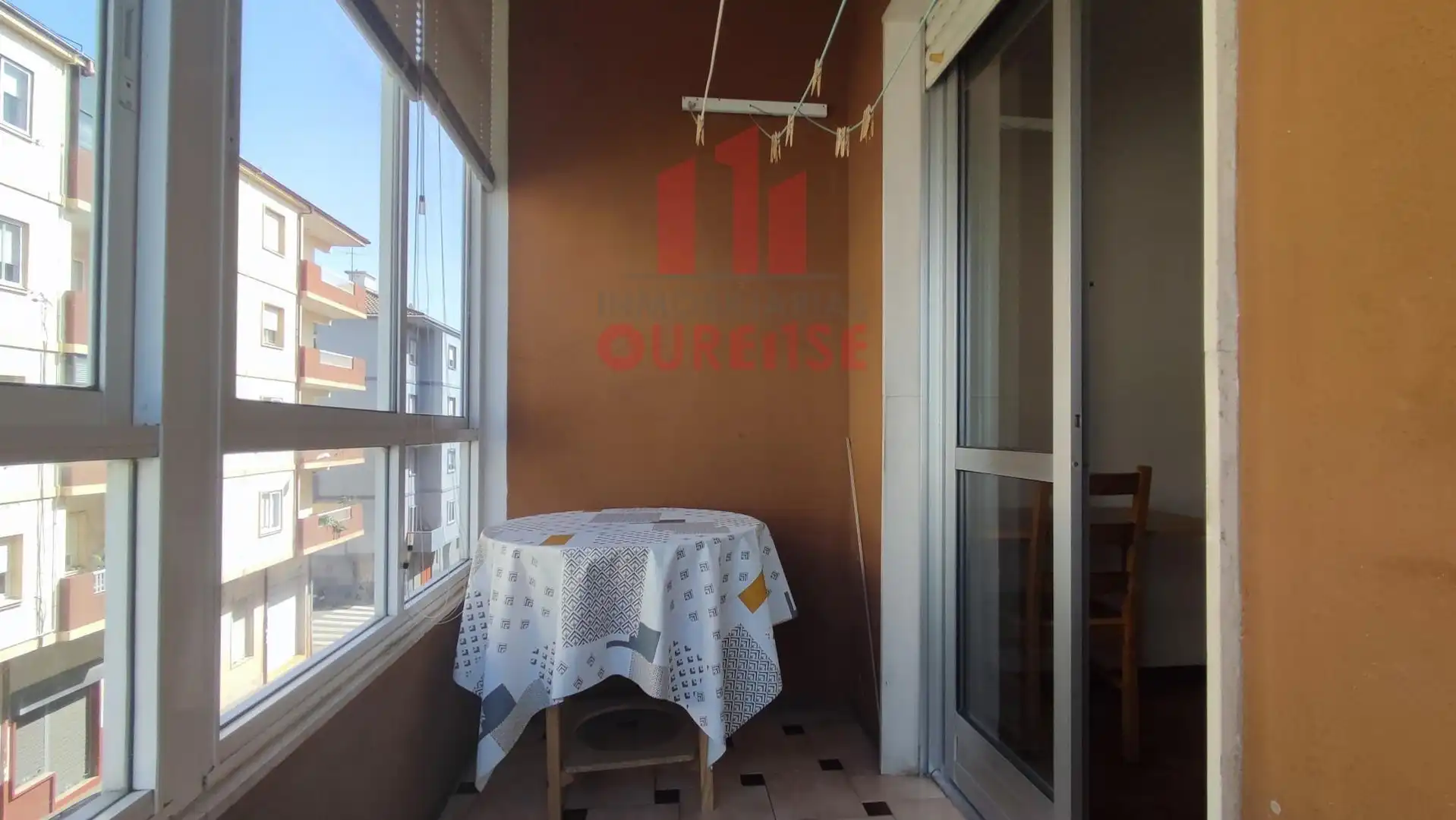 Balcony of Flat for share in Ourense Capital   with Heating and Furnished