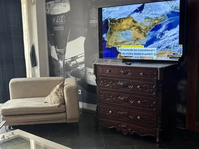 Living room of Houses for rent in Ortigueira  with Furnished