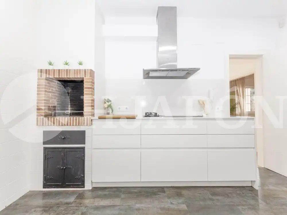 Cocina de Casa o chalet en venta en Argentona con Aire acondicionado, Calefacción y Jardín privado