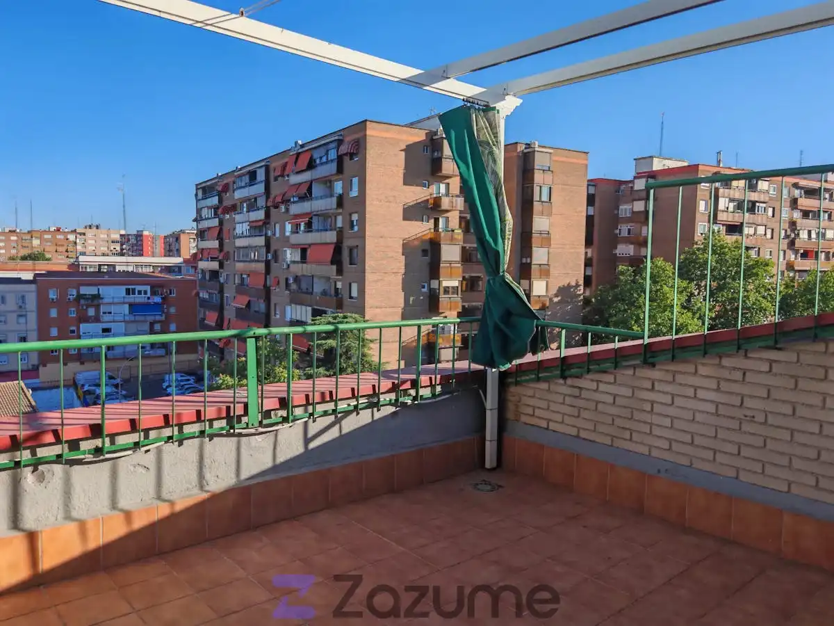 Terrace of Flat for rent in Alcorcón  with Air Conditioner, Heating and Terrace