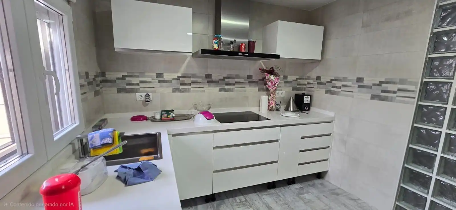 Cocina de Casa o chalet en venta en Puertollano con Aire acondicionado, Calefacción y Terraza