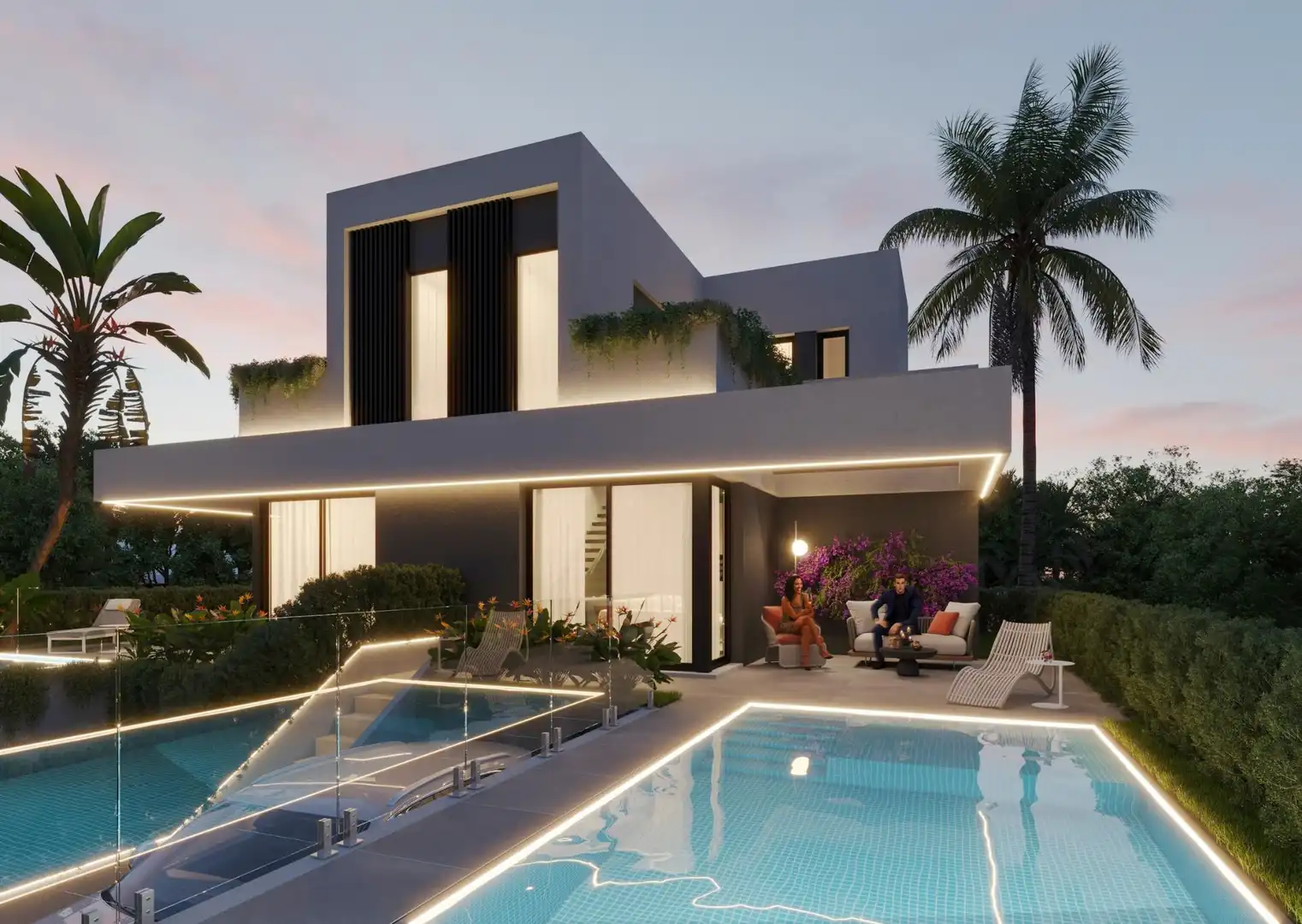 Casa aparellada amb piscina en venda a Golf Bahía, imagen 10