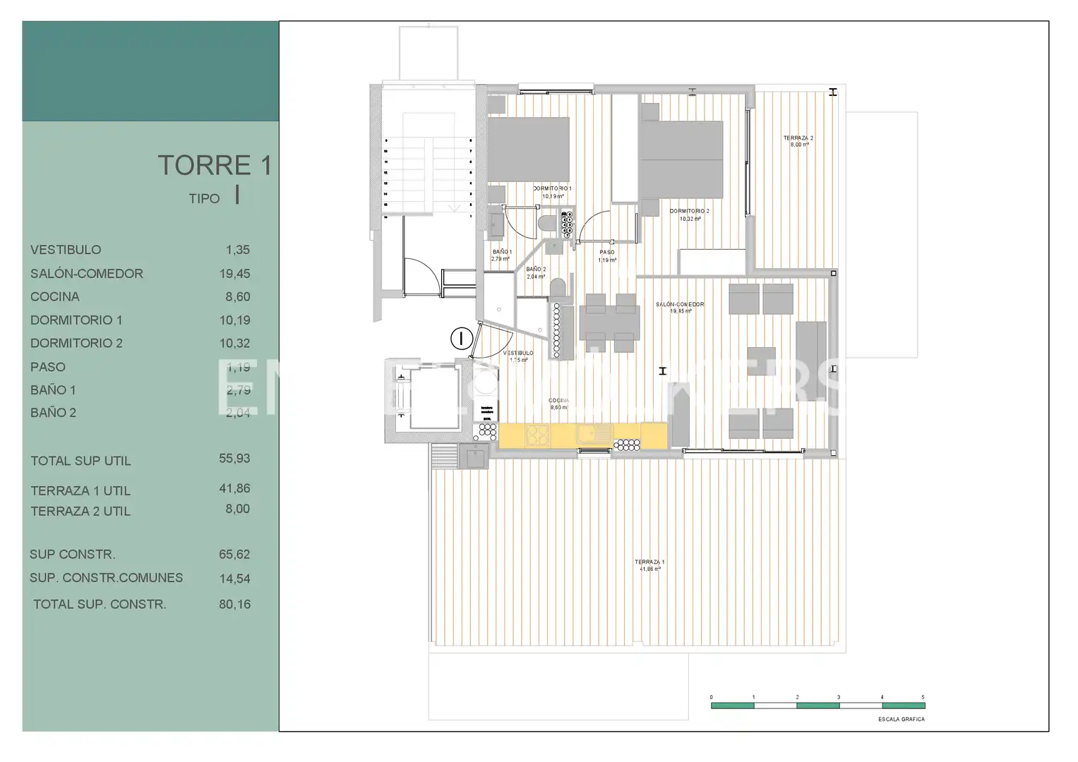 Flat with terrace for sale in Puerto Deportivo, imagen 31