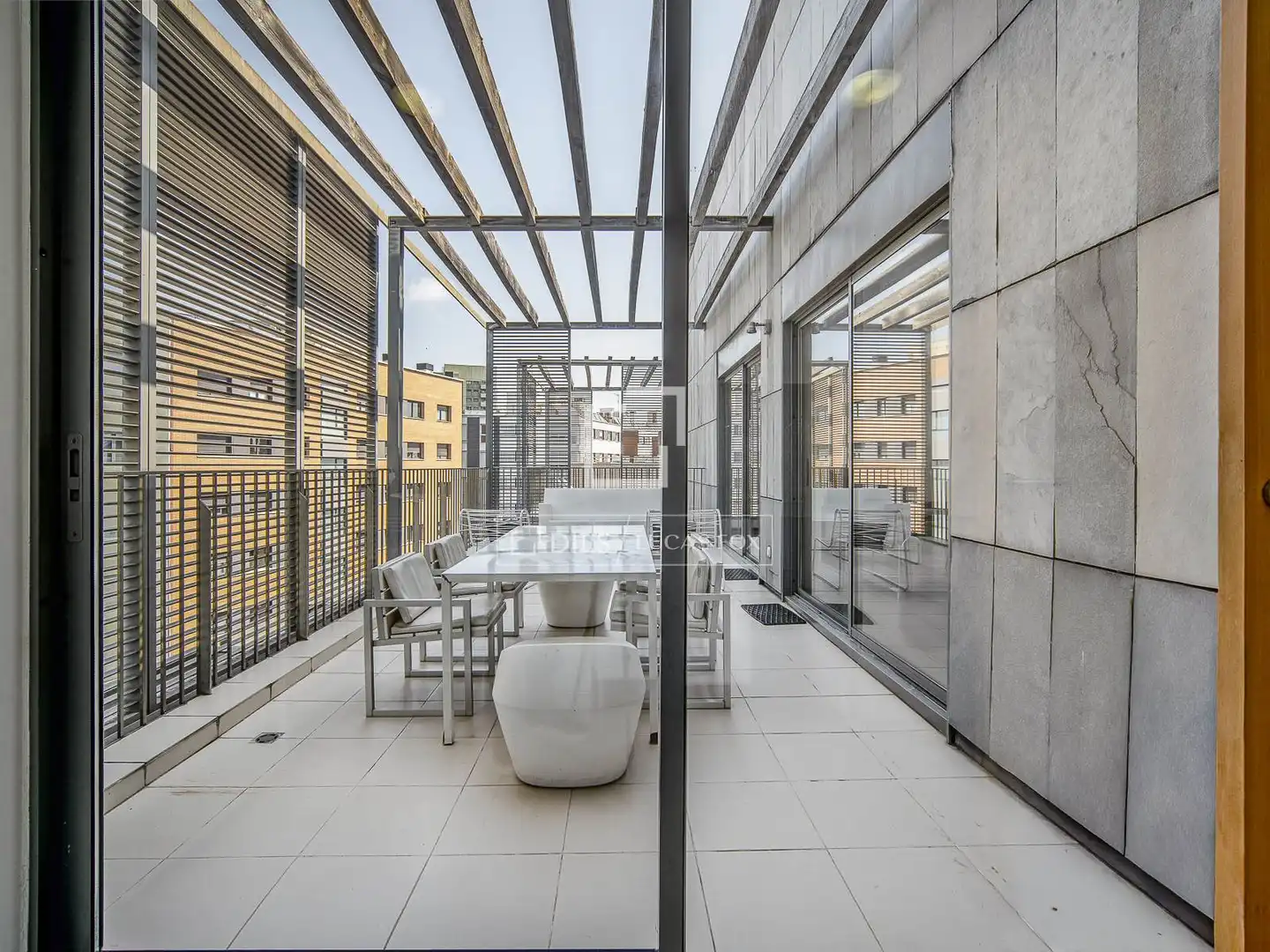 Terrasse von Dachboden zum Verkauf in Barcelona mit Klimaanlage, Heizung und Terrasse