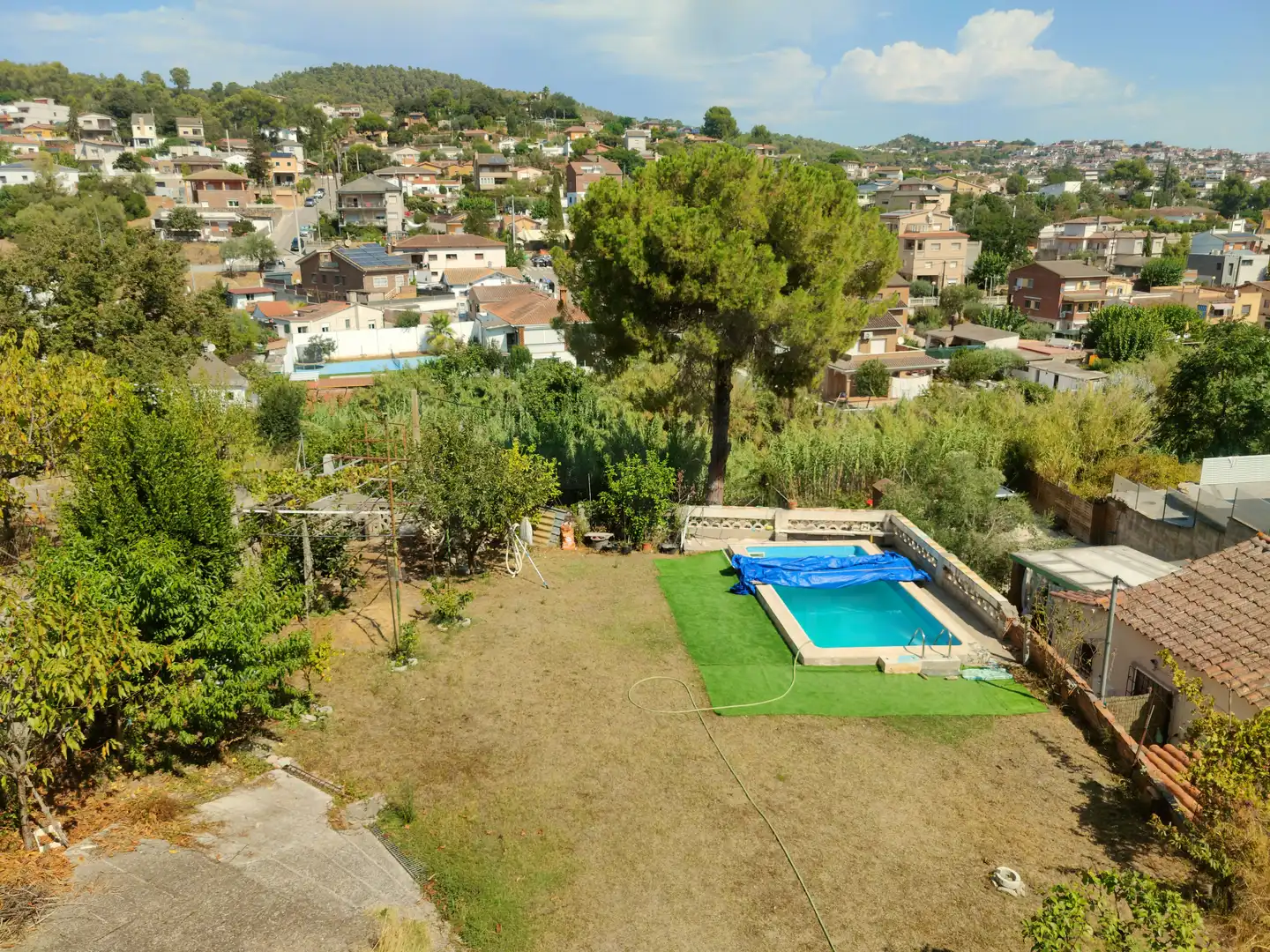 Jardí de Finca rústica en venda en Sant Vicenç Dels Horts amb Calefacció, Terrassa i Piscina
