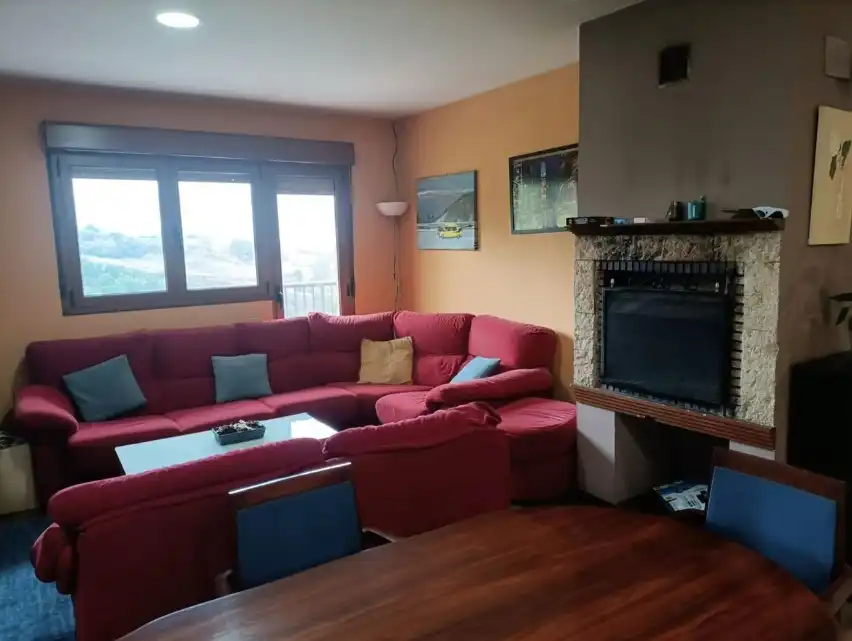 Living room of Houses for sale in Siero  with Heating, Private garden and Terrace