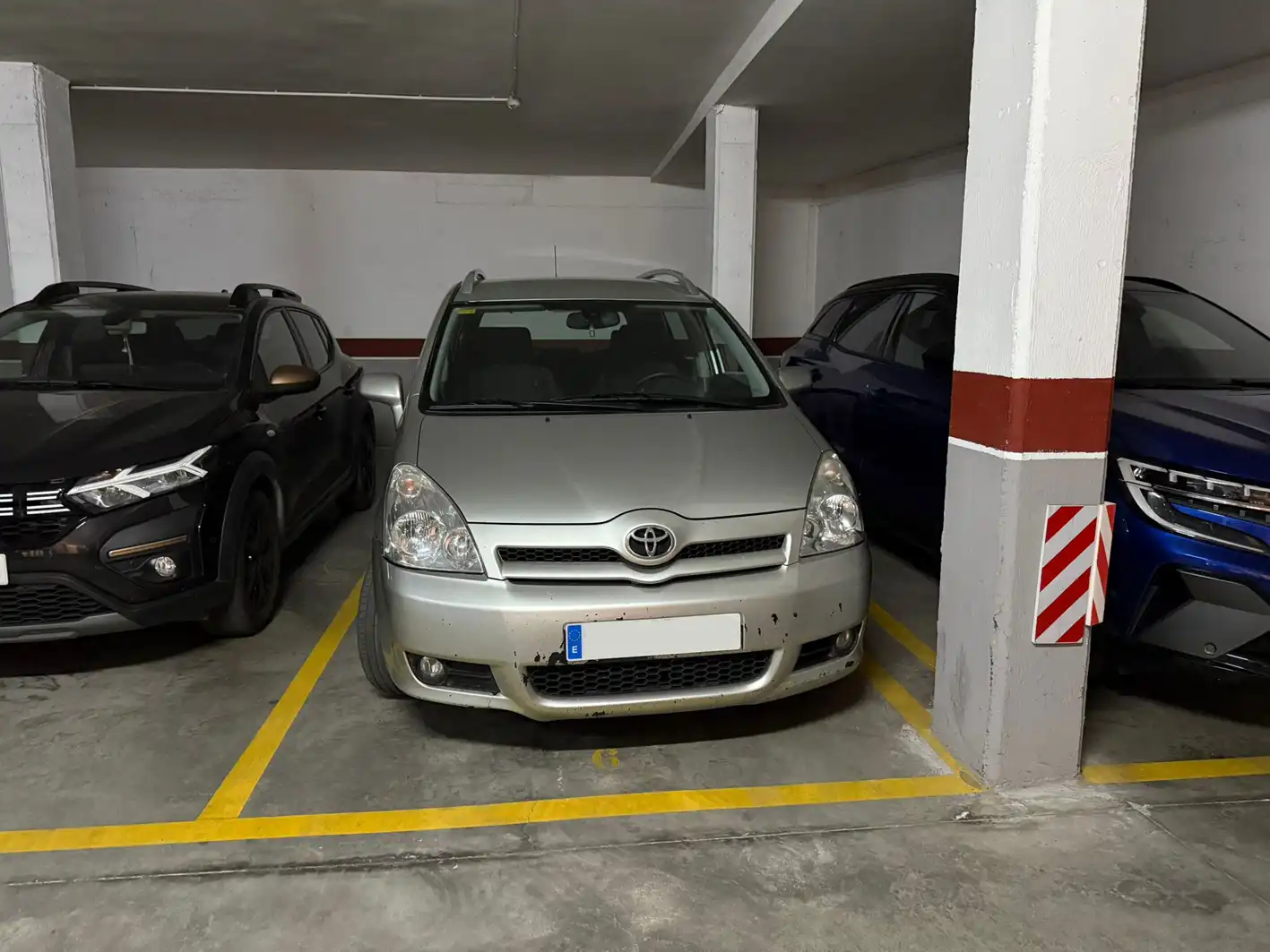 Aparcament de Pis de lloguer en Roquetas de Mar amb Aire condicionat, Terrassa i Moblat