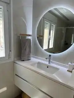 Bathroom of Flat for rent in Murcia  with Air Conditioner, Terrace and Furnished