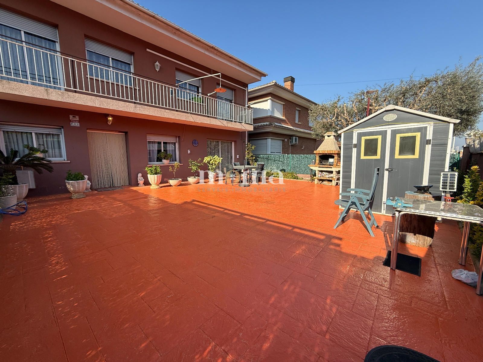 Terrassa de Casa adosada en venda en Montornès del Vallès amb Aire condicionat, Calefacció i Jardí privat