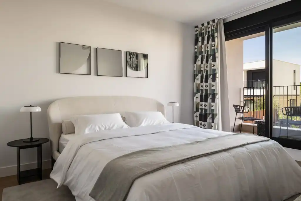 Dormitori de Casa o xalet de lloguer en Llucmajor amb Aire condicionat, Jardí privat i Terrassa