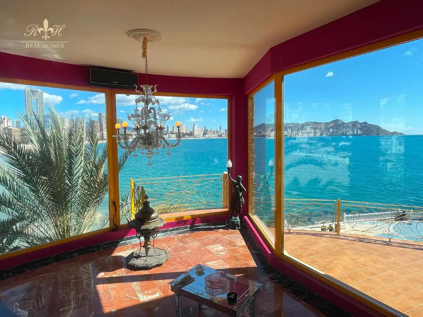 Bedroom of Houses for sale in Benidorm  with Air Conditioner and Terrace
