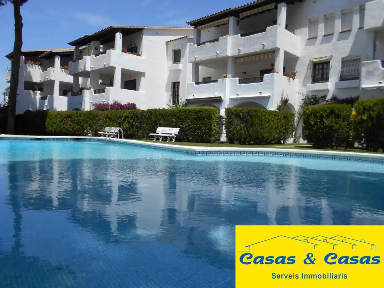 Wohnung mit Pool zum Verkauf in Calle Bescanó