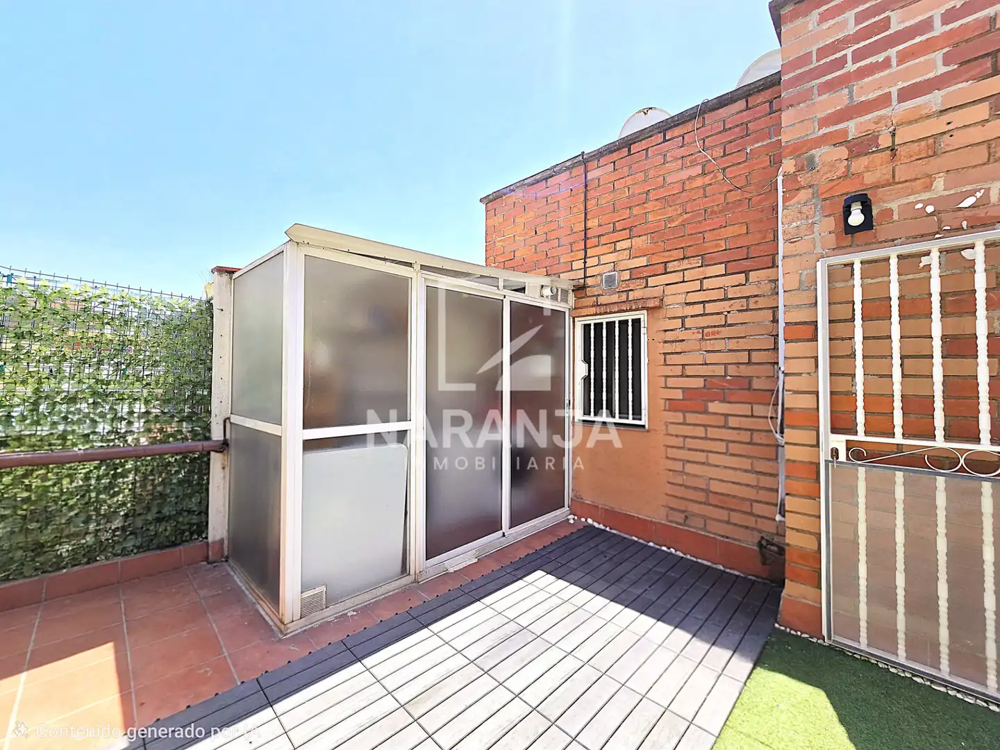Jardín de Ático en venta en Santa Coloma de Gramenet con Aire acondicionado, Parquet y Terraza