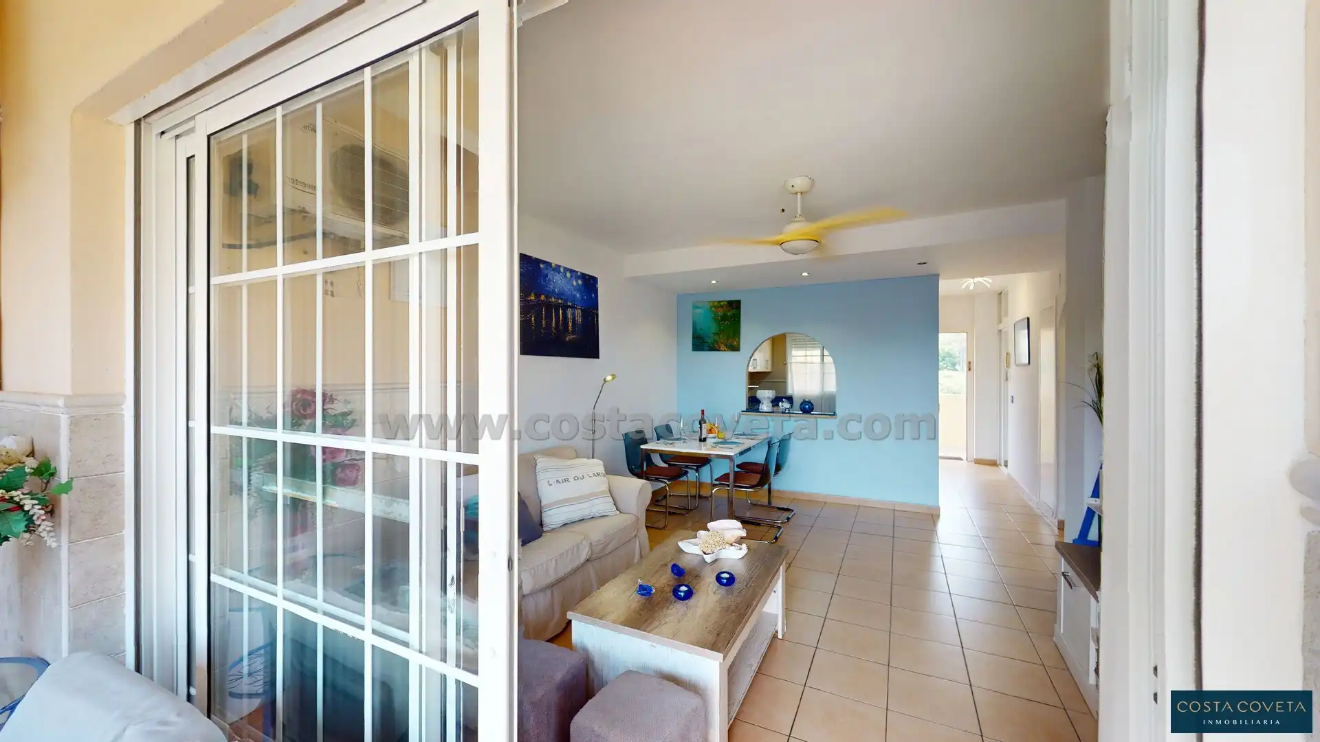 Living room of Apartments for sale in El Campello  with Air Conditioner, Terrace and Swimming Pool