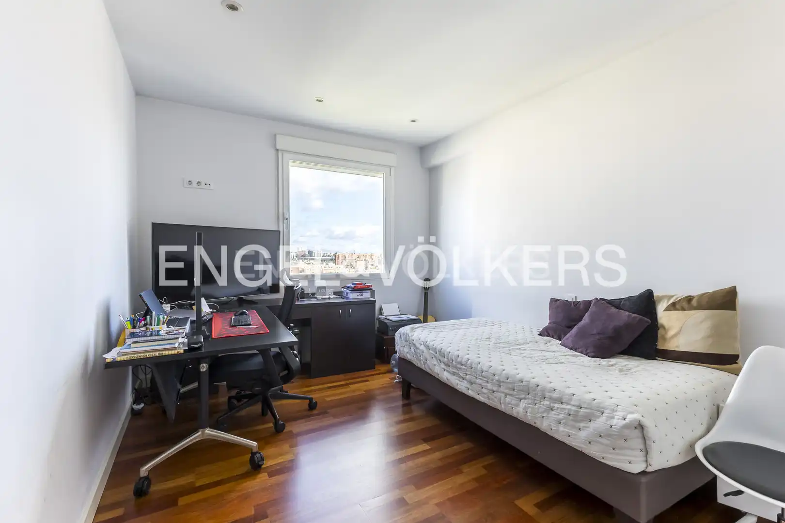 Bedroom of Attic for sale in Madrid  with Air Conditioner and Heating