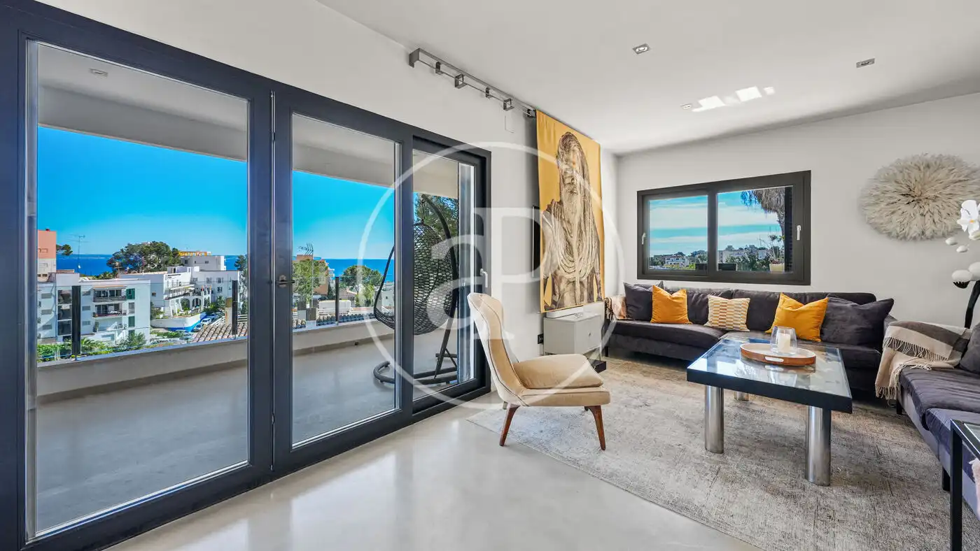 Wohnzimmer von Haus oder Chalet zum Verkauf in  Palma de Mallorca mit Klimaanlage, Heizung und Abstellraum