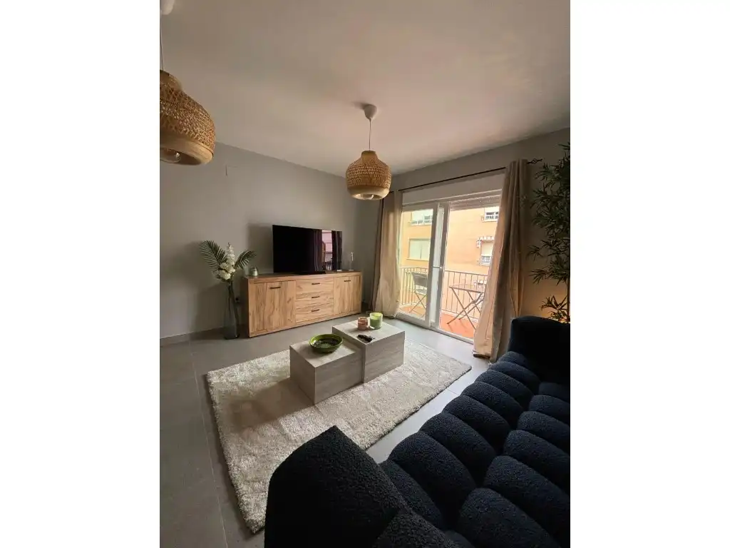 Sala de estar de Piso en venta en Benicarló con Aire acondicionado, Amueblado y Balcón
