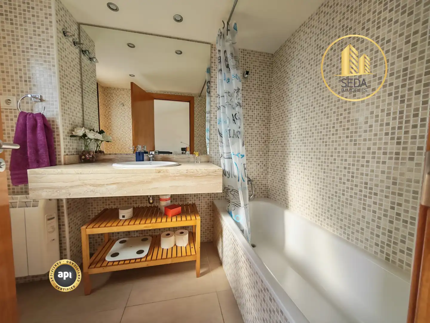 Bathroom of Duplexes for sale in Terrassa  with Air Conditioner, Heating and Terrace