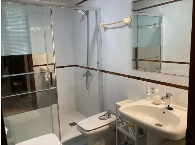 Baño de Piso de alquiler en Sevilla con Aire acondicionado y Amueblado