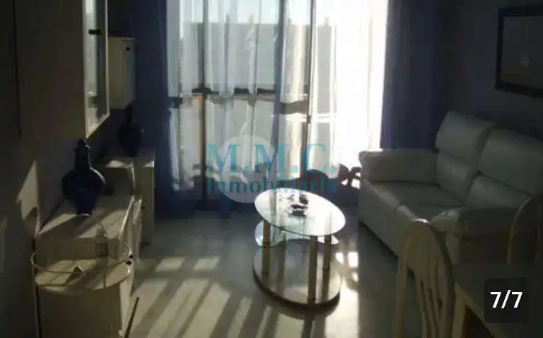 Living room of Flat for sale in Roquetas de Mar  with Community pool