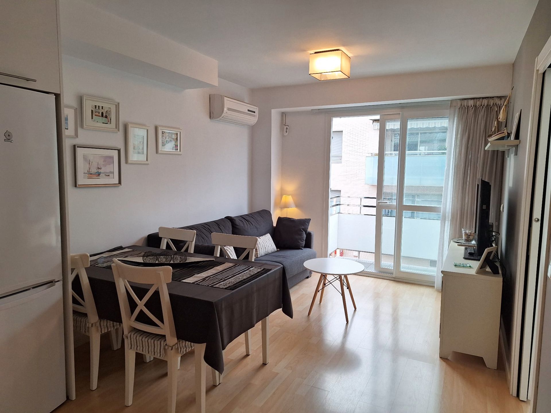 Sala d'estar de Dúplex en venda en Palamós amb Aire condicionat, Calefacció i Parquet