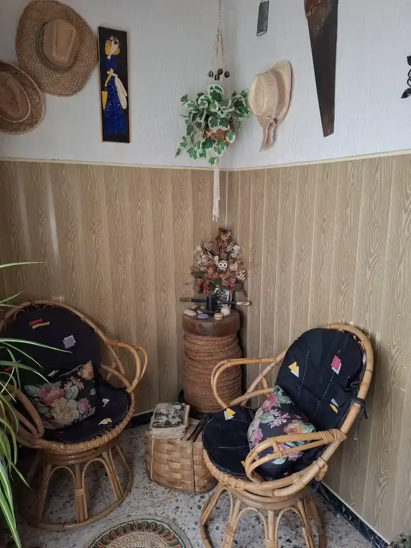 Sala d'estar de Casa adosada en venda en Burgos amb Traster