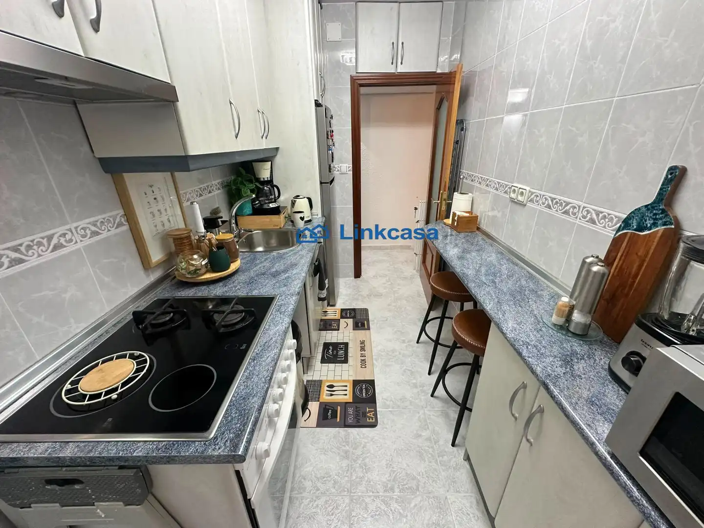 Kitchen of Flat for sale in Madrid  with Air Conditioner and Heating