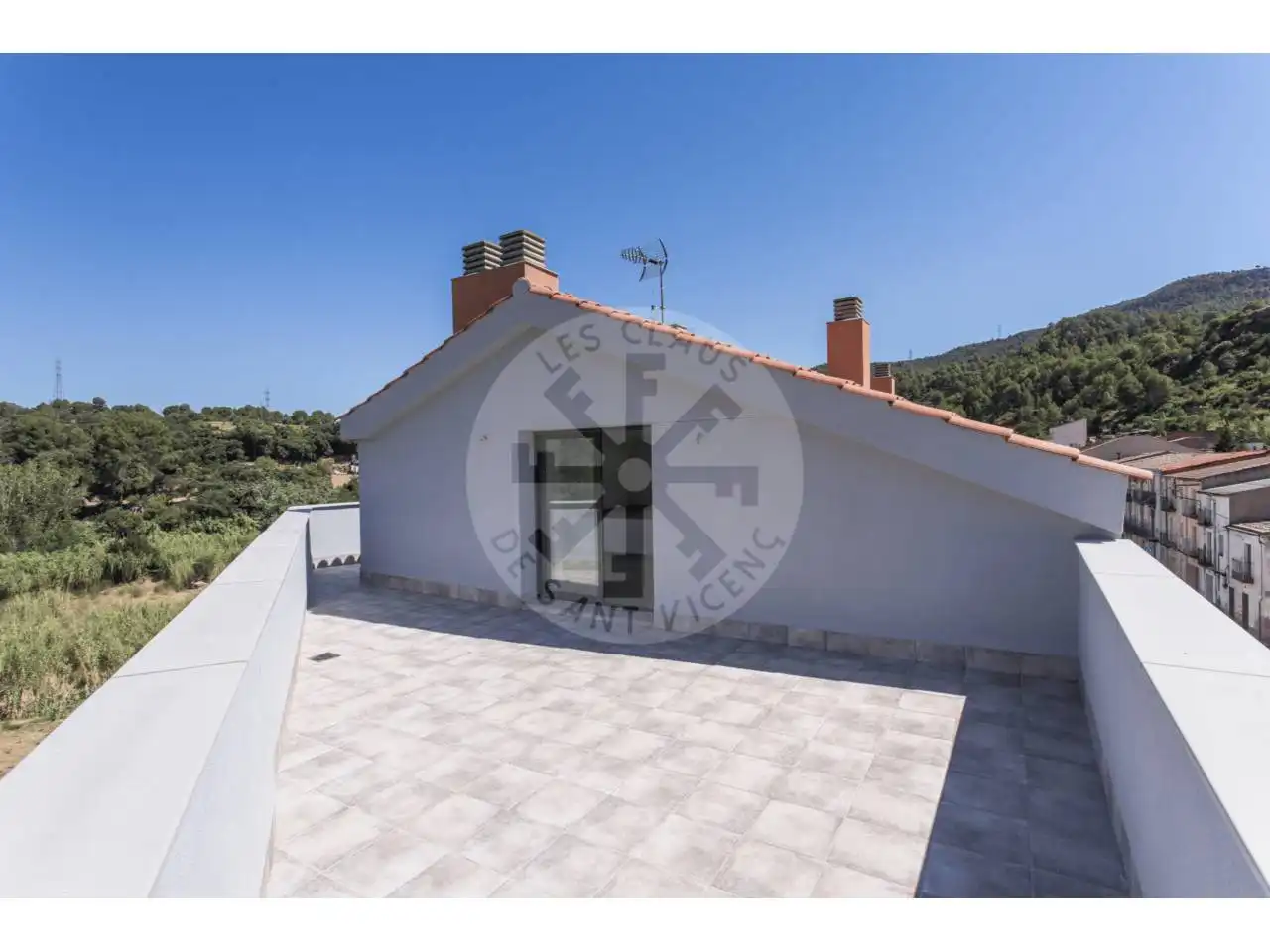 Terrace of Flat for rent in Terrassa