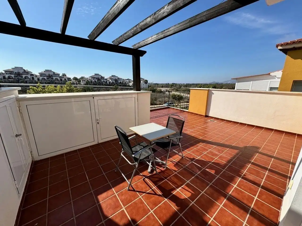 Terrasse von Maisonette zum Verkauf in Vera mit Klimaanlage, Privatgarten und Terrasse