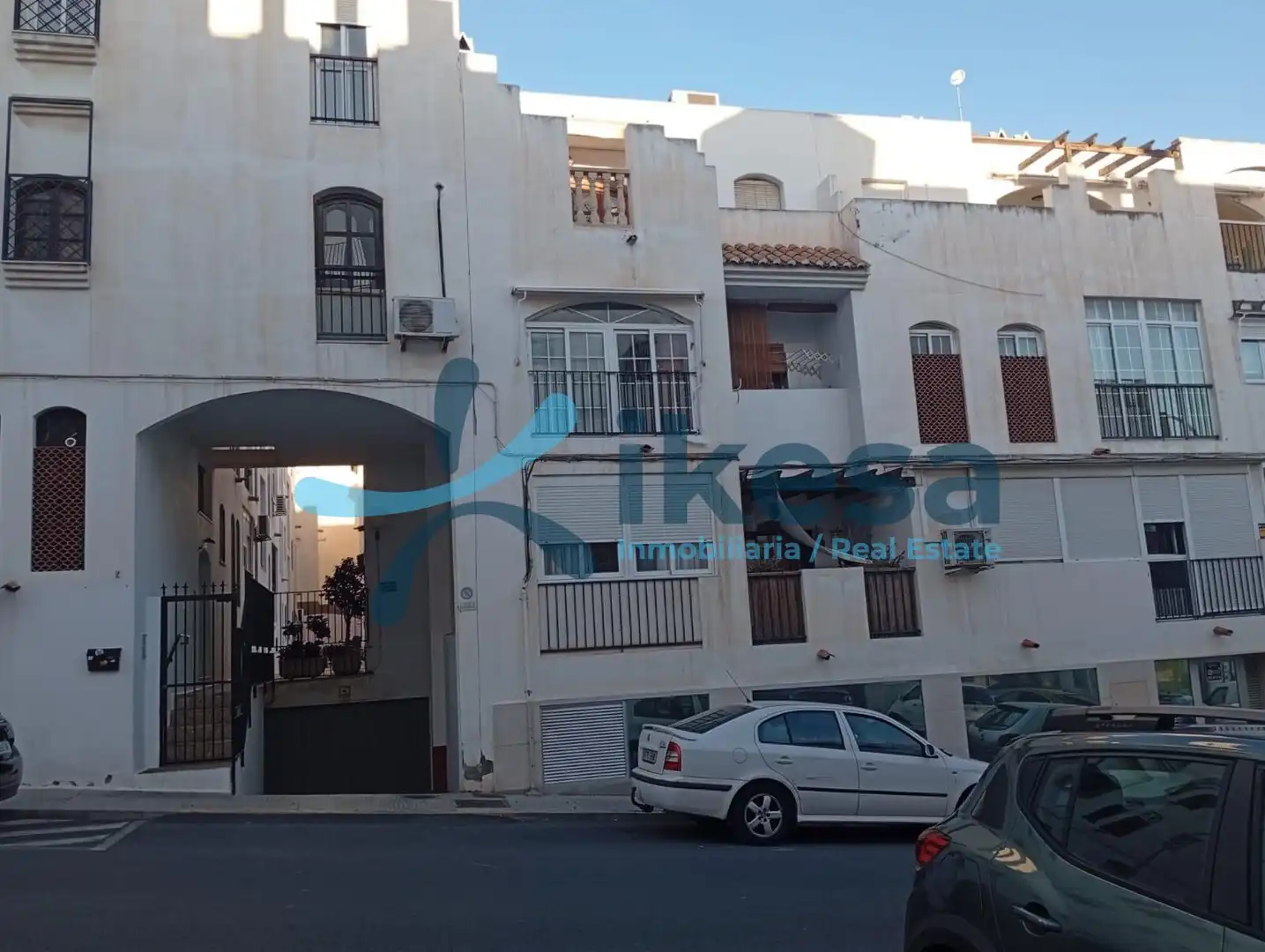 Vista exterior de Apartamento en venta en Roquetas de Mar con Terraza