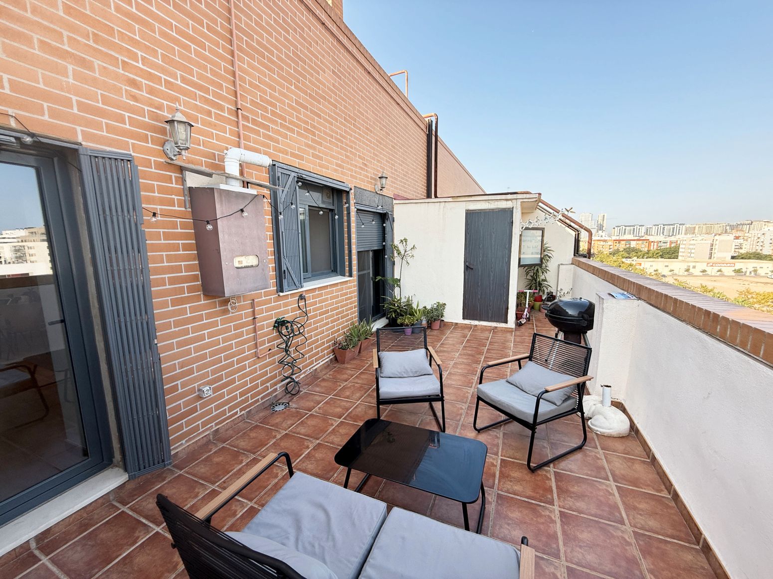 Terrassa de Àtic en venda en  Valencia Capital amb Aire condicionat, Parquet i Terrassa