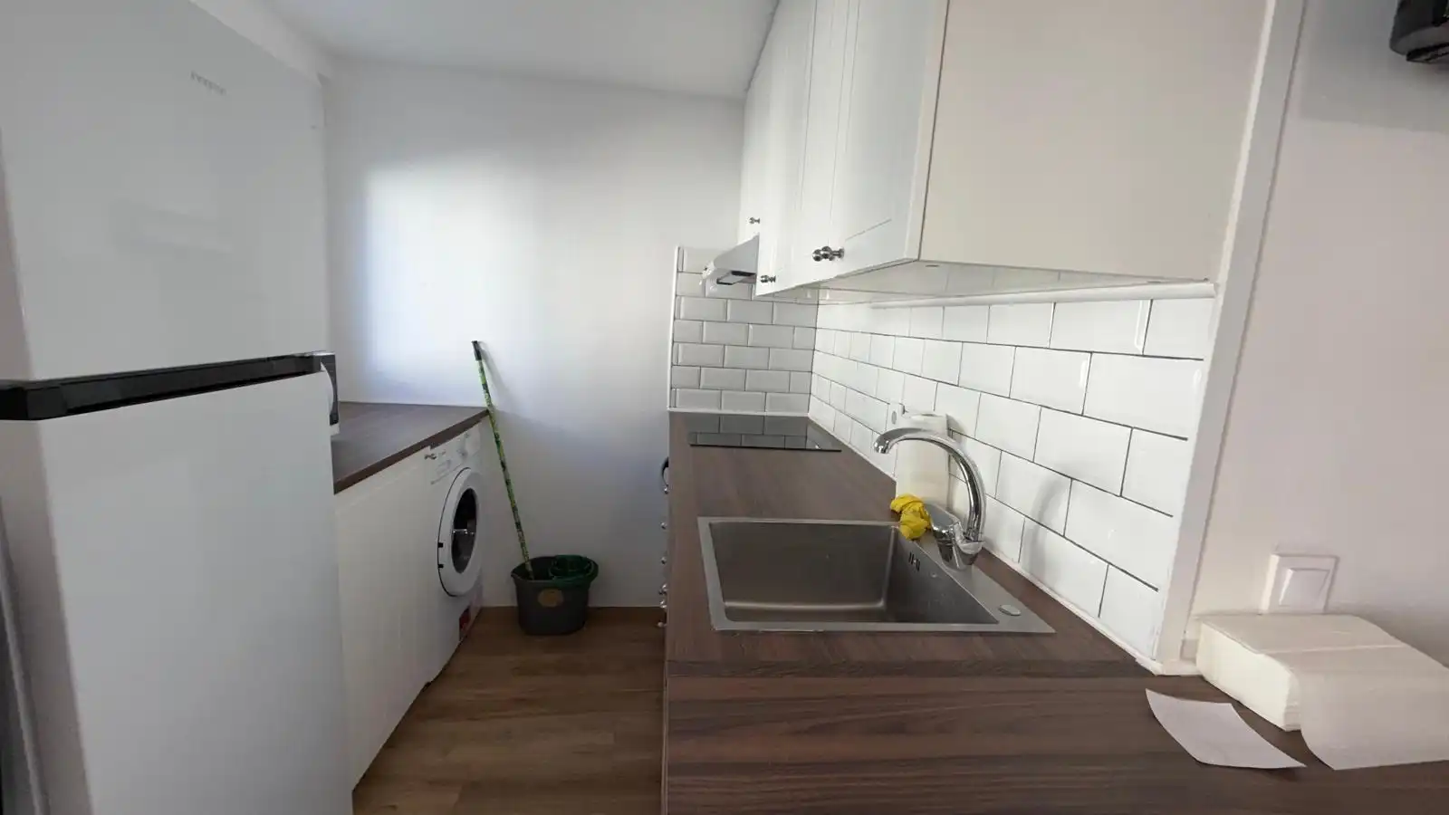 Kitchen of Flat for rent in Ourense Capital   with Heating and Furnished