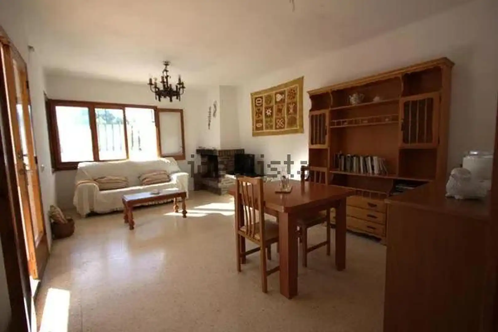 Sala d'estar de Casa o xalet en venda en L'Ametlla de Mar  amb Jardí privat i Terrassa