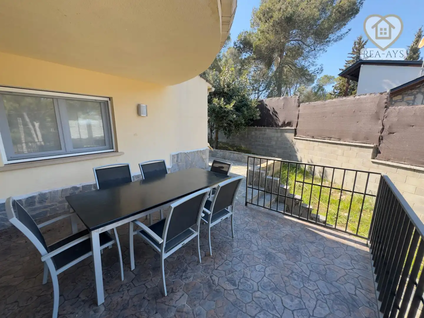 Terrassa de Casa o xalet en venda en Mediona amb Calefacció, Jardí privat i Terrassa