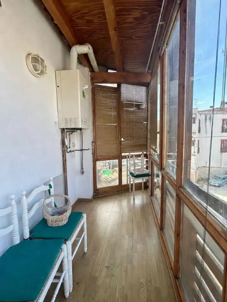 Terrasse von Wohnung zum Verkauf in Tudela mit Klimaanlage, Heizung und Terrasse