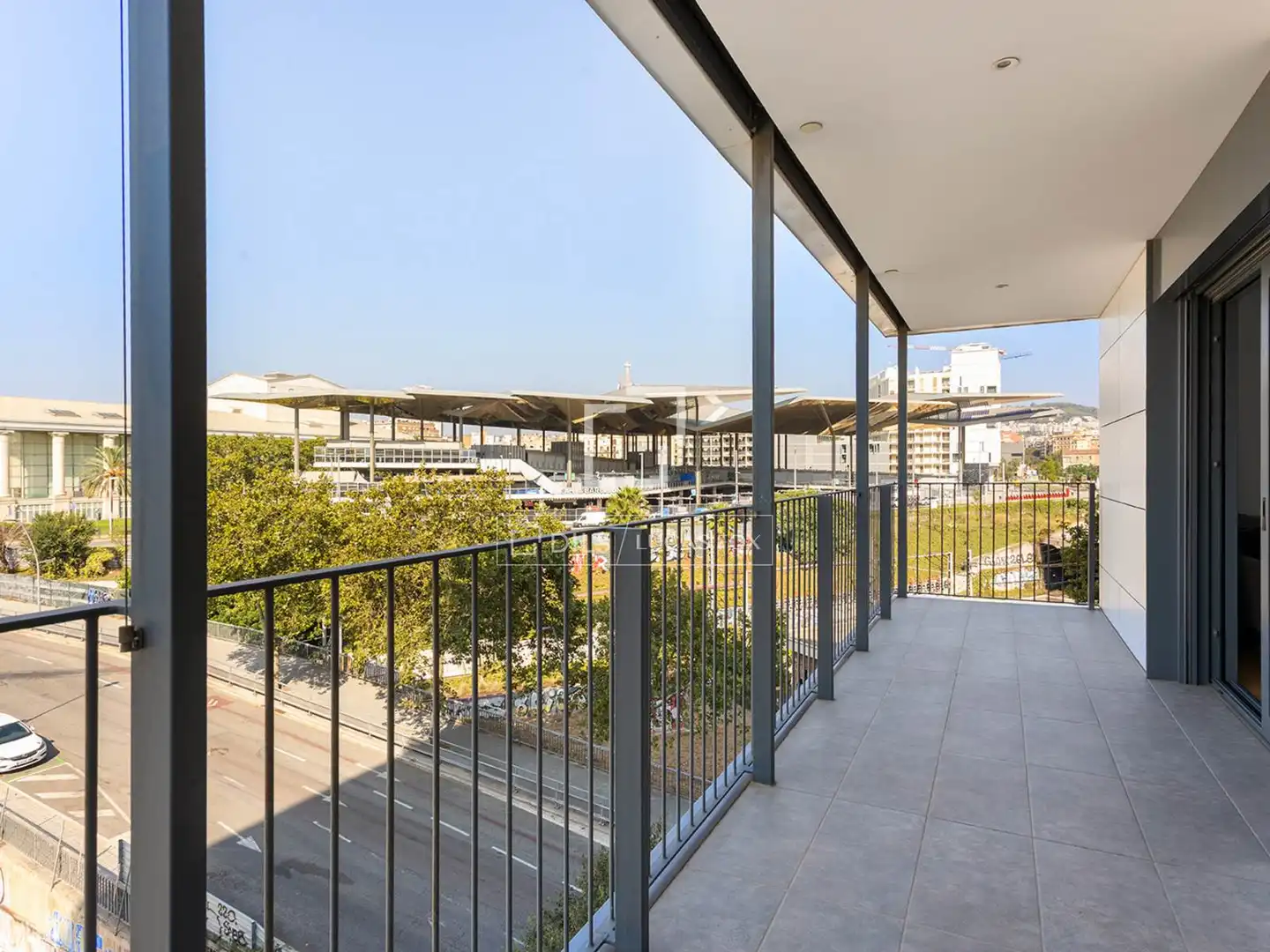 Terrace of Flat for rent in Barcelona  with Air Conditioner, Heating and Parquet flooring