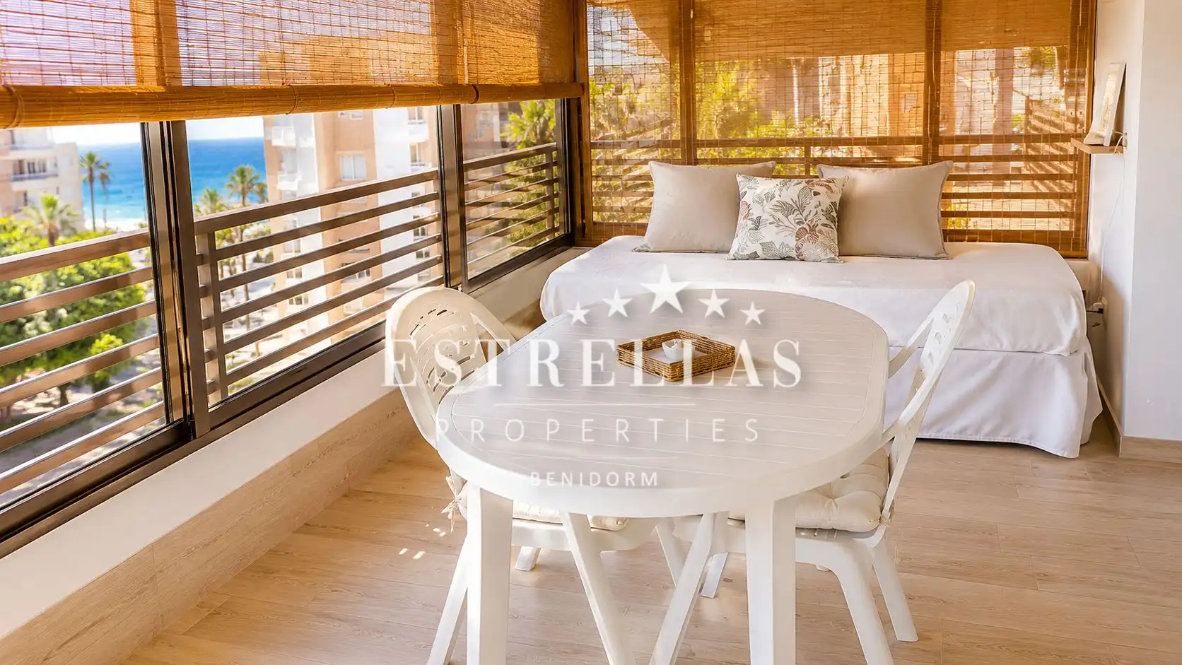 Bedroom of Apartments for sale in Benidorm  with Air Conditioner, Heating and Private garden