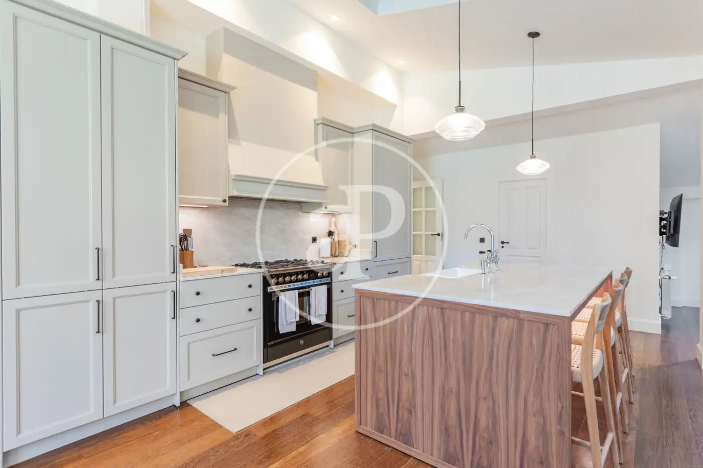 Kitchen of Houses for rent in Madrid  with Air Conditioner, Heating and Private garden
