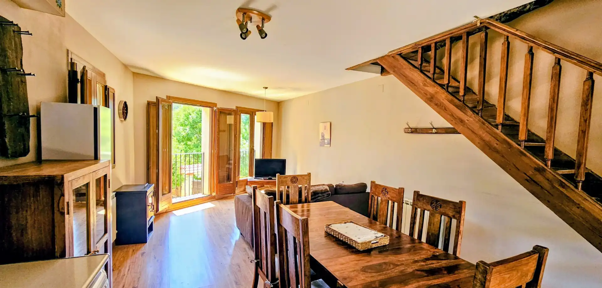Comedor de Dúplex en venta en El Pont de Suert con Calefacción, Parquet y Amueblado