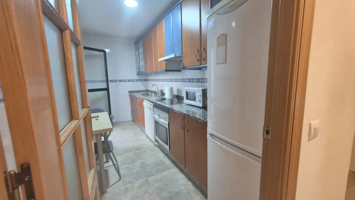 Küche von Wohnung zur Miete in Badajoz mit Klimaanlage, Heizung und Terrasse