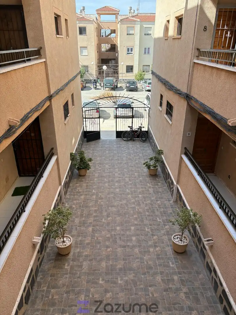 Terrace of Study for rent in Torrevieja  with Air Conditioner, Terrace and Furnished
